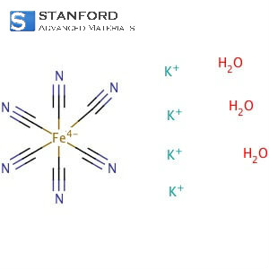 potassium hexacyanoferrate trihydrate powder